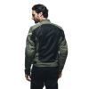 Dainese AIR FRAME 3 TEX letní textilní bunda army-zelená/fluo-žlutá vel.46
